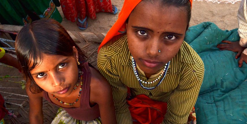Niñas de la India.&nbsp;