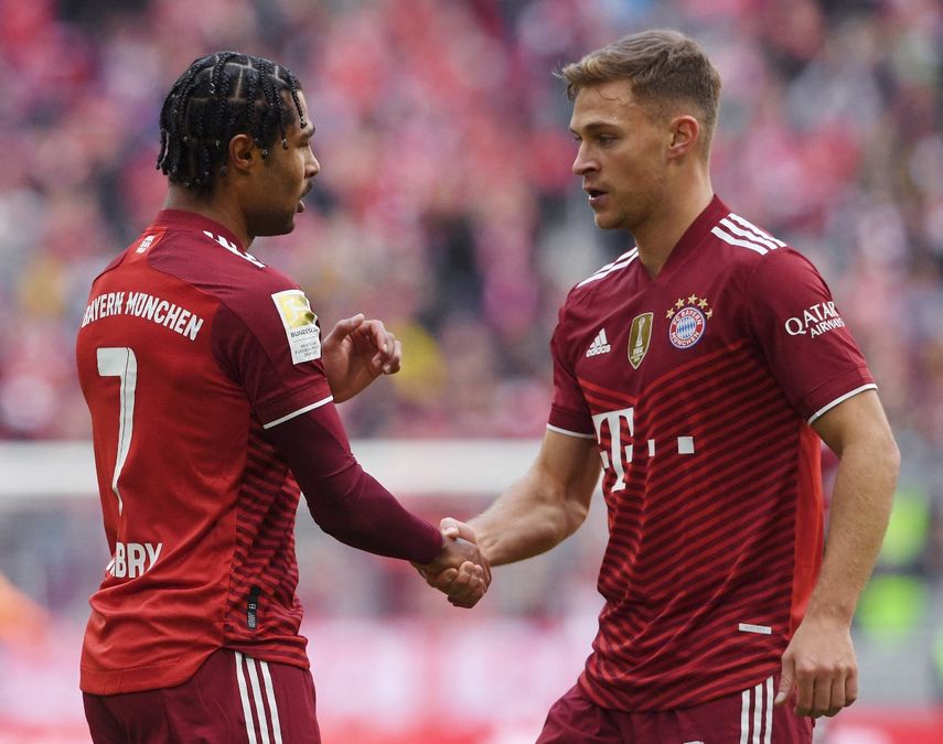 El mediocampista alemán Joshua Kimmich del Bayern&nbsp;