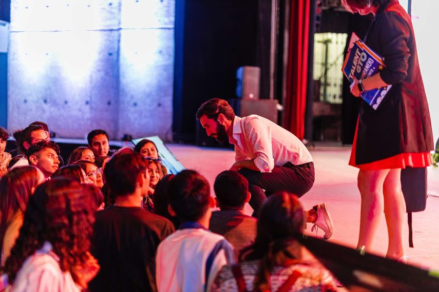 Paco Benítez en una de sus presentaciones.