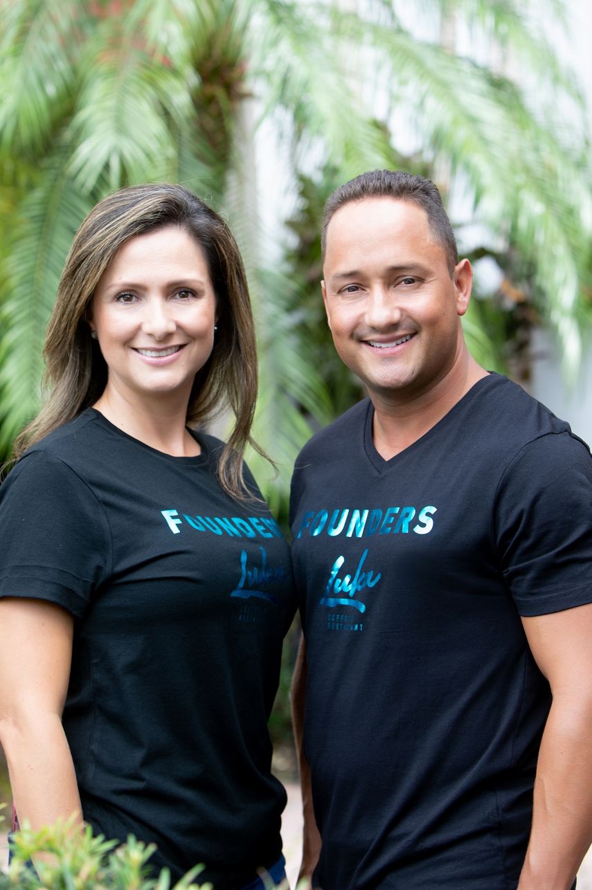 Catalina Henao y Luis Villegas, propietarios de Luka Restaurant.&nbsp;