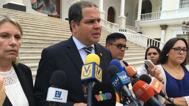 Luis Florido, negociador de la oposición venezolana en el proceso de diálogo con el régimen de Nicolás Maduro.