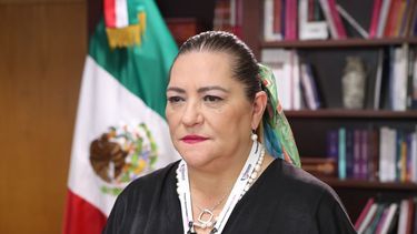 La presidenta del Instituto Nacional Electoral de México (INE), Guadalupe Taddei. &nbsp;