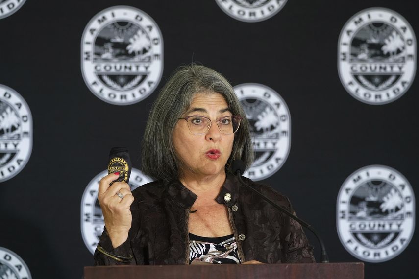 La alcaldesa del condado Miami-Dade, Daniella Levine Cava.
