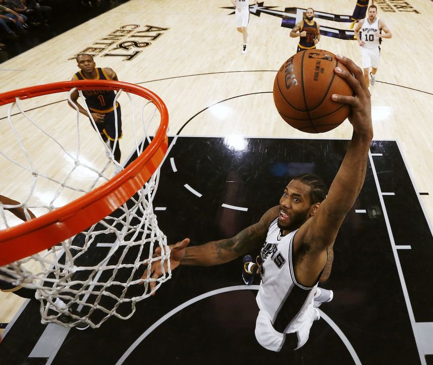 Kawhi Leonard se ha consolidado en los últimos años como la estrella de San Antonio.