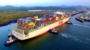 Imagen del actual canal de Panamá, que es la opción a la propuesta en Nicaragua.&nbsp;