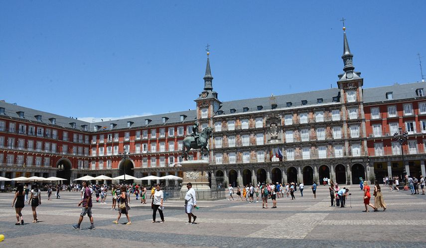 Madrid, Plaza Mayor.