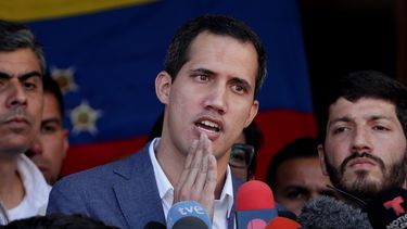Juan Guaidó, presidente encargado de Venezuela.