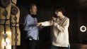 En esta imagen difundida por Warner Bros. Pictures, el director Denis Villeneuve, a la izquierda, y el actor Timothee Chalamet en el set de Dune. En esta imagen difundida por Warner Bros. Pictures, el director Denis Villeneuve, a la izquierda, y el actor Timothee Chalamet en el set de Dune.