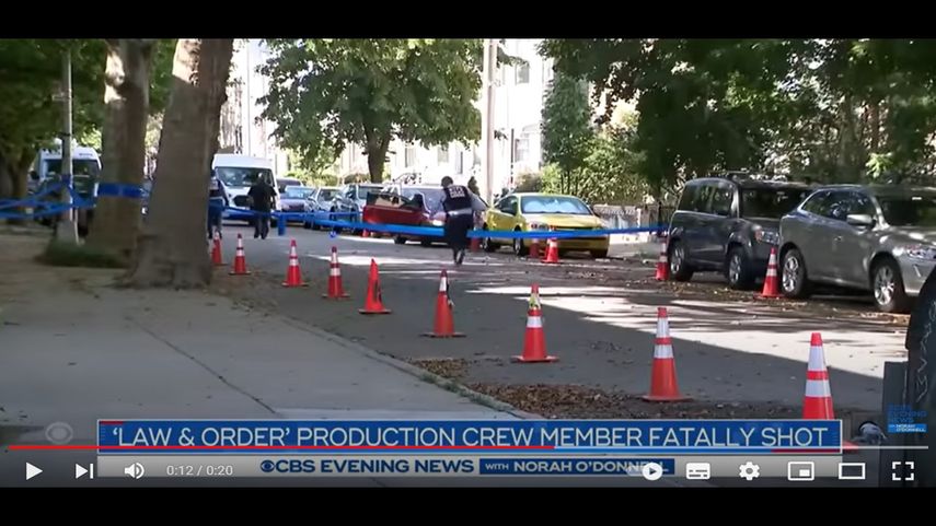 Integrante de equipo de Law & Order&nbsp;muere a tiros.