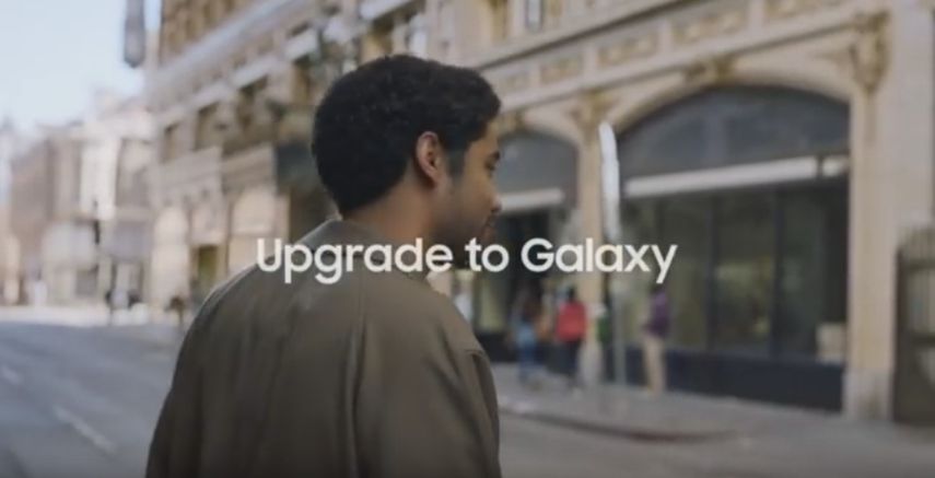Captura del vídeo publicado por Samsung