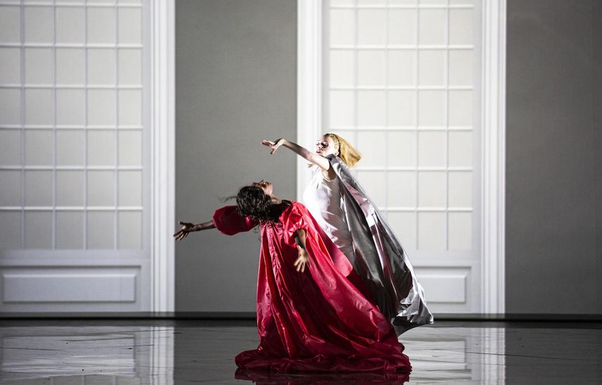 Puesta en escena de la ópera Ercole amante.&nbsp;