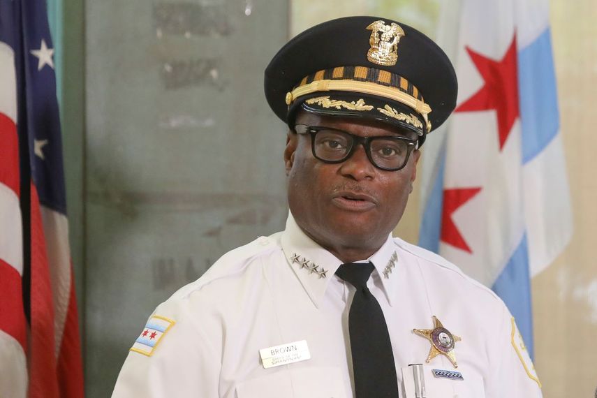 El jefe de polic&iacute;a de Chicago, David Brown,&nbsp;dijo que se&nbsp;ha registrado un aumento brusco en la ciudad en los primeros siete meses del a&ntilde;o.&nbsp;