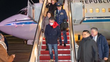 Gustavo Petro llegó la madrugada del 2 de febrero a Washington&nbsp;