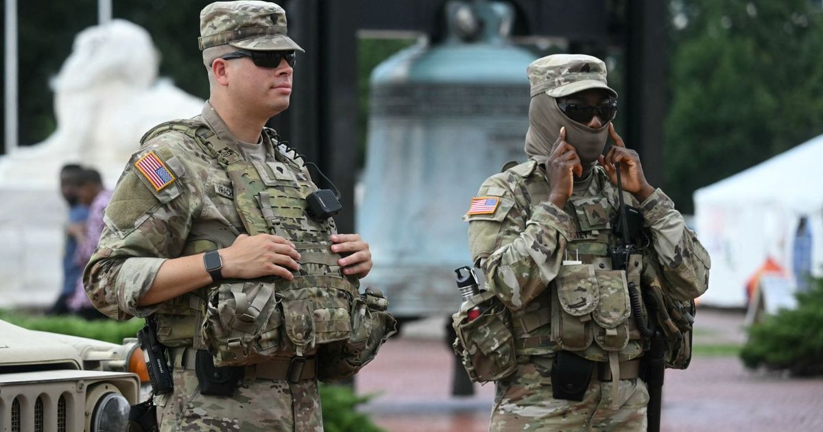 Pentágono despliega 800 soldados de la Guardia Nacional en Washington