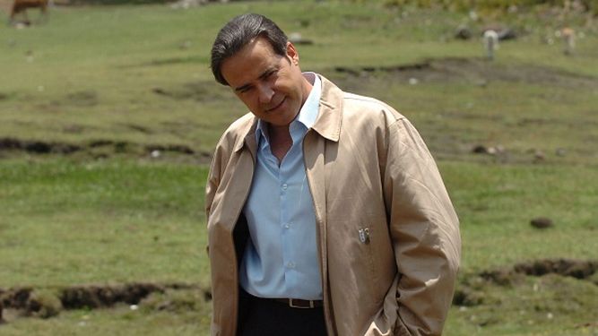 El actor cubano César Évora durante las grabaciones de la telenovela Mundo de fieras (EFE)