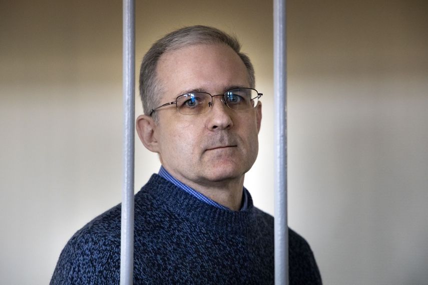 En esta imagen de archivo del 23 de agosto de 2019, Paul Whelan, un exmarine estadounidense que fue detenido por supuesto espionaje en Mosc&uacute; el 28 de diciembre de 2018.