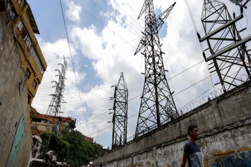 Tendido eléctrico en Venezuela