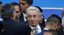 &nbsp;El expresidente Álvaro Uribe. Bogotá, Colombia, el 7 de agosto de 2018