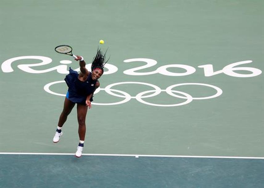 Serena duró una hora y media para vencer a Daria Gavrilova. (EFE)
