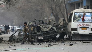 Autobús bomba mata a dos personas en la capital de Afganistán (Foto referencial de un ataque similar el 6 de deiciembre del 2020)