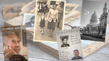 Fotos de archivo de la periodista cubana Tania Quintero.&nbsp;