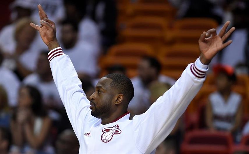 El Heat ha contado con una ofensiva abrumadora en los primeros dos juegos de la serie, gracias en parte a los 28 puntos de Dwyane Wade en el segundo cotejo. (EFE)