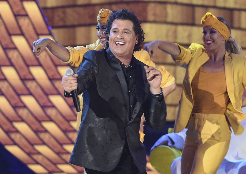 Carlos Vives canta Hoy Tengo Tiempo en los Latin Grammy en Las Vegas el 15 de noviembre de 2018. Vives está nominado a seis Latin Grammy incluyendo álbum del año y canción del año por su álbum “Cumbiana”.&nbsp;