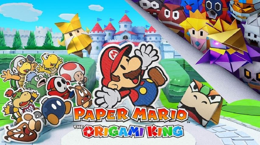 Los jugadores de Paper Mario: The Origami King podr&aacute;n adentrarse en una aventura con Mario en la que deber&aacute;n desenvolverse en un mundo de origami.