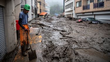 Dos muertos y una veintena de desaparecidos en Japón por deslizamiento de tierra&nbsp;