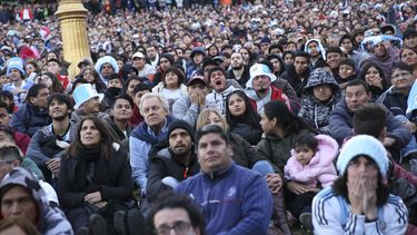asi se vivio el triunfo de argentina en buenos aires