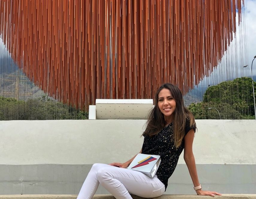 La diseñadora venezolana Andrea Grados.