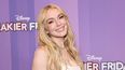 Lindsay Lohan asiste a la proyección especial de Freakier Friday en Nueva York el 28 de julio de 2025 en la ciudad de Nueva York.