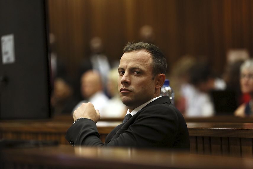 Pistorius fue condenado a 5 años de prisión en 2014