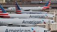Aeronaves de la compañía American Airlines en el Aeropuerto de Miami.