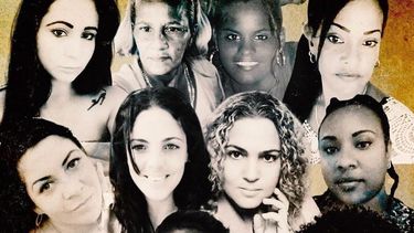 Cartel de convocatoria internacional a marchar el 8M en solidaridad con las presas políticas cubanas.