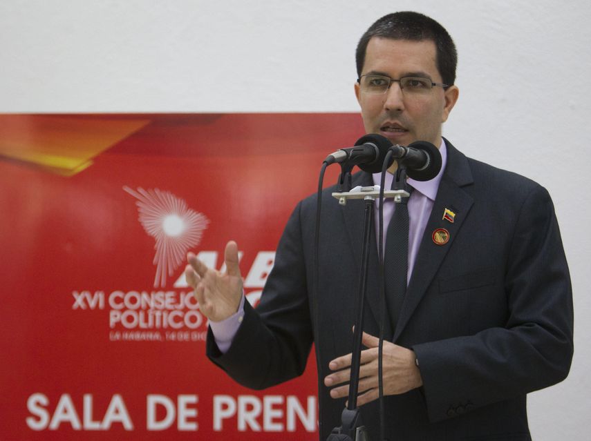 Jorge Arreza, canciller de Venezuela