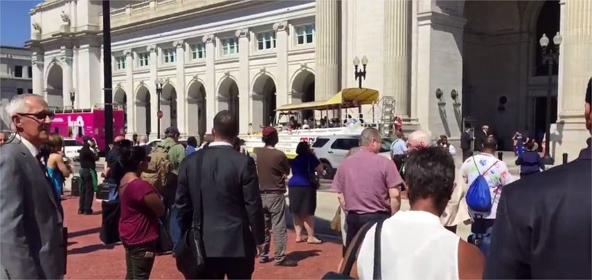 Evacúan la estación de trenes en Washington (TWITTER)