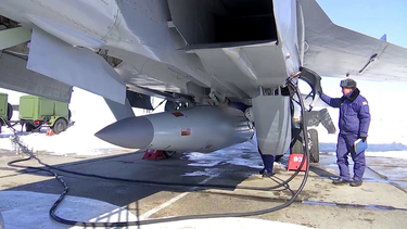 El nuevo misil hipersónico ruso Kinzhal, capaz de burlar el escudo antimisiles de EEUU.&nbsp;