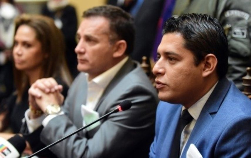 El ministro de Justicia de Bolivia, &Aacute;lvaro Co&iacute;mbra.