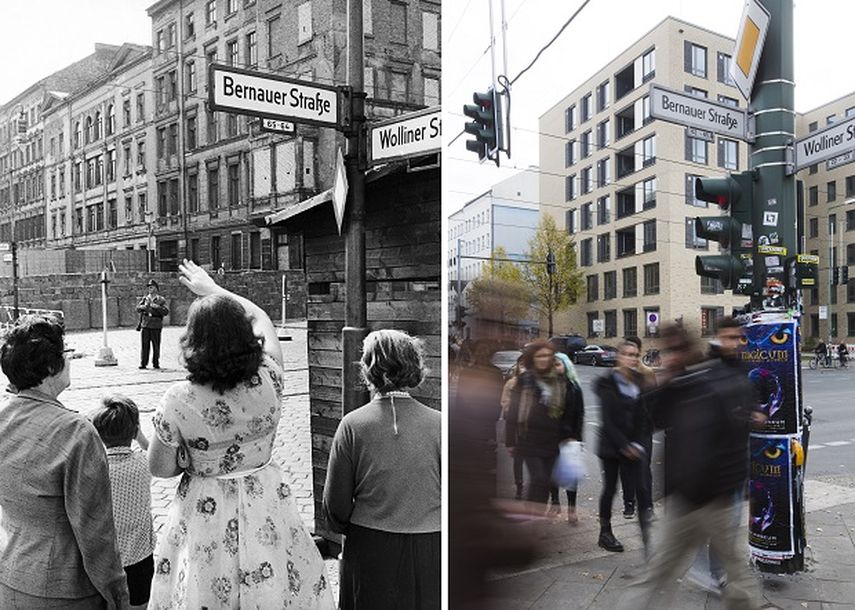 La apariencia de la capital de Alemania ha cambiado enormemente desde la caída, el 9 de noviembre de 1989, del Muro de Berlín, que durante casi tres décadas dividió a la ciudad en este y oeste, un enclave capitalista en el interior de la Alemania Orien
