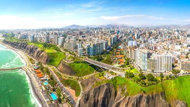 Imponente vista de Lima, que posee una infraestructura probada para eventos de magnitud mundial.&nbsp;
