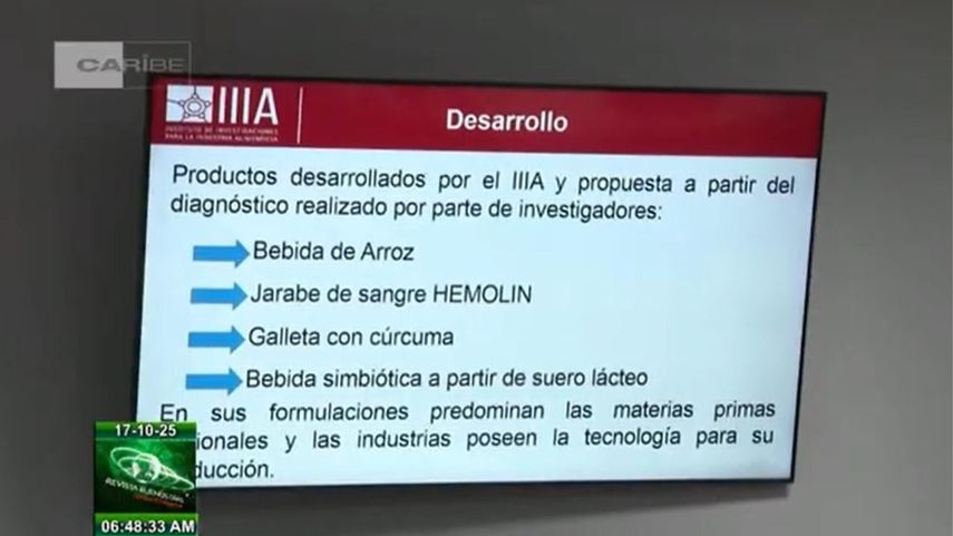 En la pantalla, se evidencia que el régimen cubano mostró una lista de los 
