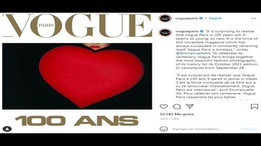 La revista Vogue París cumple 100 años y lo celebra con exposición.