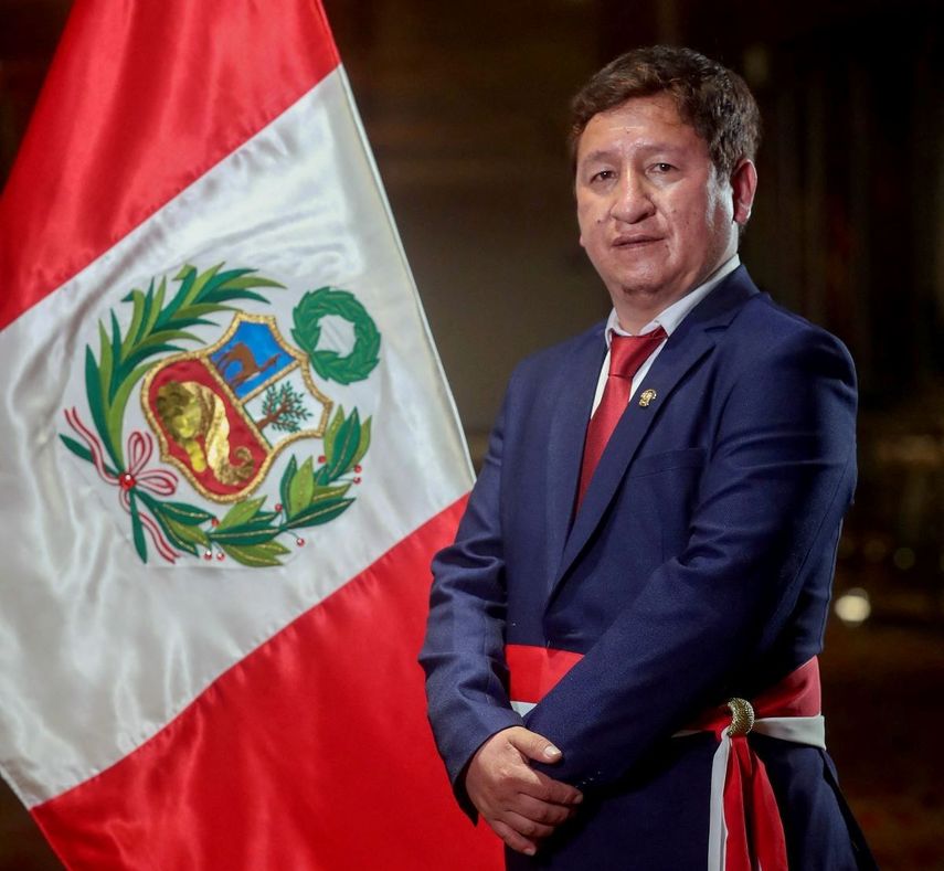 El jefe de gabinete peruano, Guido Bellido.