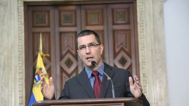 El ministro de Exteriores venezolano, Jorge Arreaza.