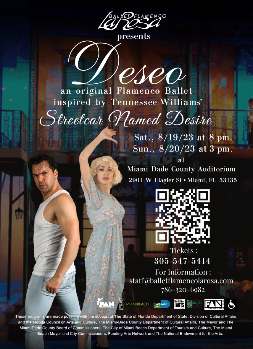 Ballet Flamenco La Rosa estrena "Deseo".