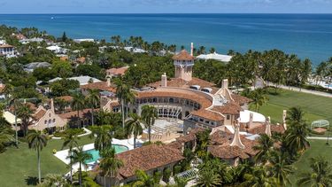 &nbsp;Vista aérea de la propiedad Mar-a-Lago del expresidente Donald Trump el 31 de agosto de 2022, en Palm Beach, Florida.&nbsp;