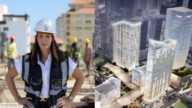 La arquitecta Yermys Peña.