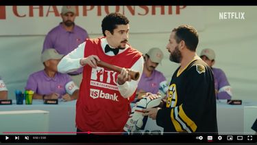 &nbsp;Bad Bunny interpretando al caddie de Happy Gilmore&nbsp;