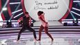 Amara La Negra durante su actuación en la semifinal de Mira Quien Baila.